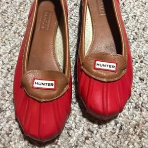 Hunter rain shoes